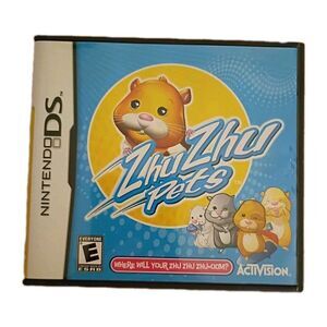 Zhu Zhu Pets - Nintendo DS Game + Case + Booklet Rated E